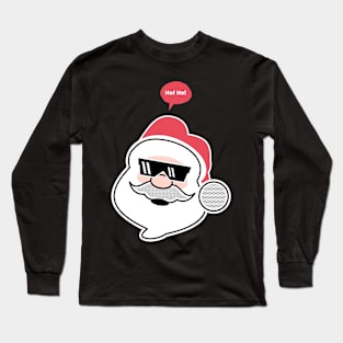 Ho-Ho! Merry Christmas Funny Design! Long Sleeve T-Shirt